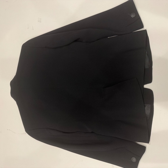 Rag and Bone Blazer with Lamb Leather Details - Picture 4 of 6